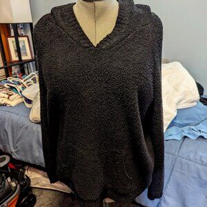 Torrid NWT Black Hooded Pullover